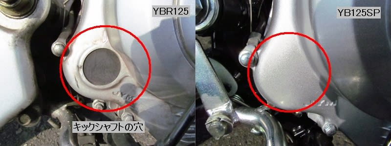 Ybr125とyb125spを比較してみた 追記もあるよ Yb Ybrダイアリー