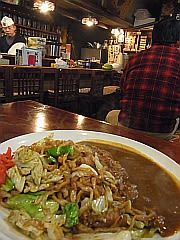 カレー焼そば