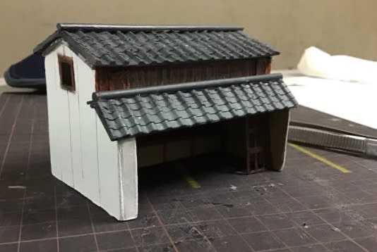 部員活動報告 鉄道模型コンテスト一畳レイアウト部門 家屋ジオラマ製作 Iwakura Railway Models Club