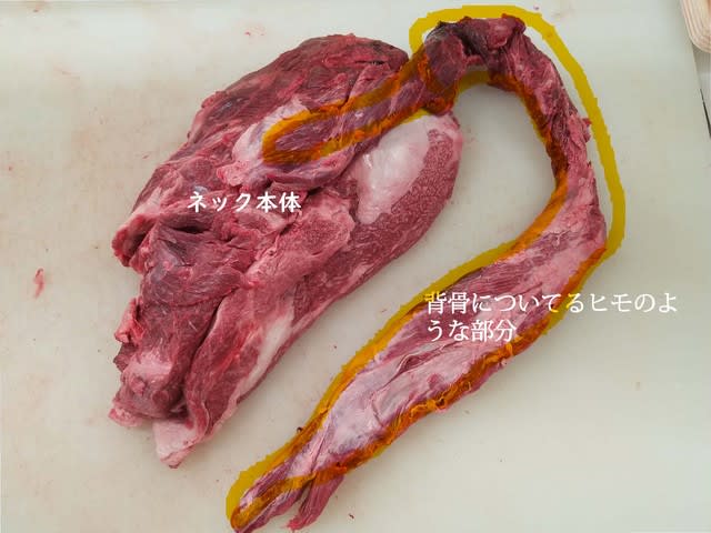 牛肉部位 ネック 煮込み料理に最適 佐倉 鳥羽ミート お肉のブログ
