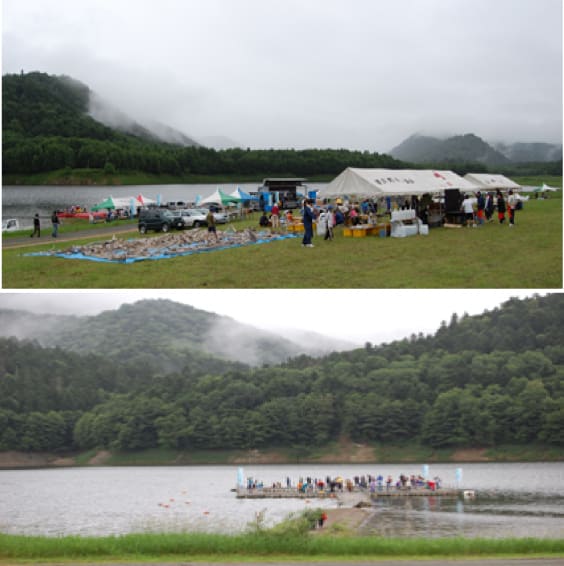 鹿の子ダム 湖水祭り 岩藤孝一ブログ 鹿の子ダム 湖水祭り 岩藤孝一ブログ