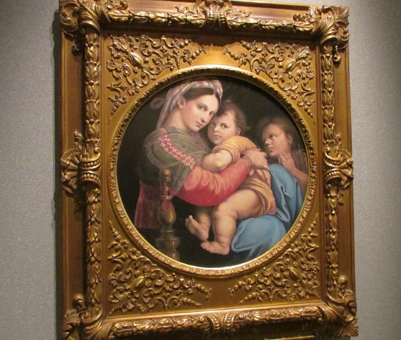 ラファエロ 「小椅子の聖母」（大塚国際美術館） - 自遊日記