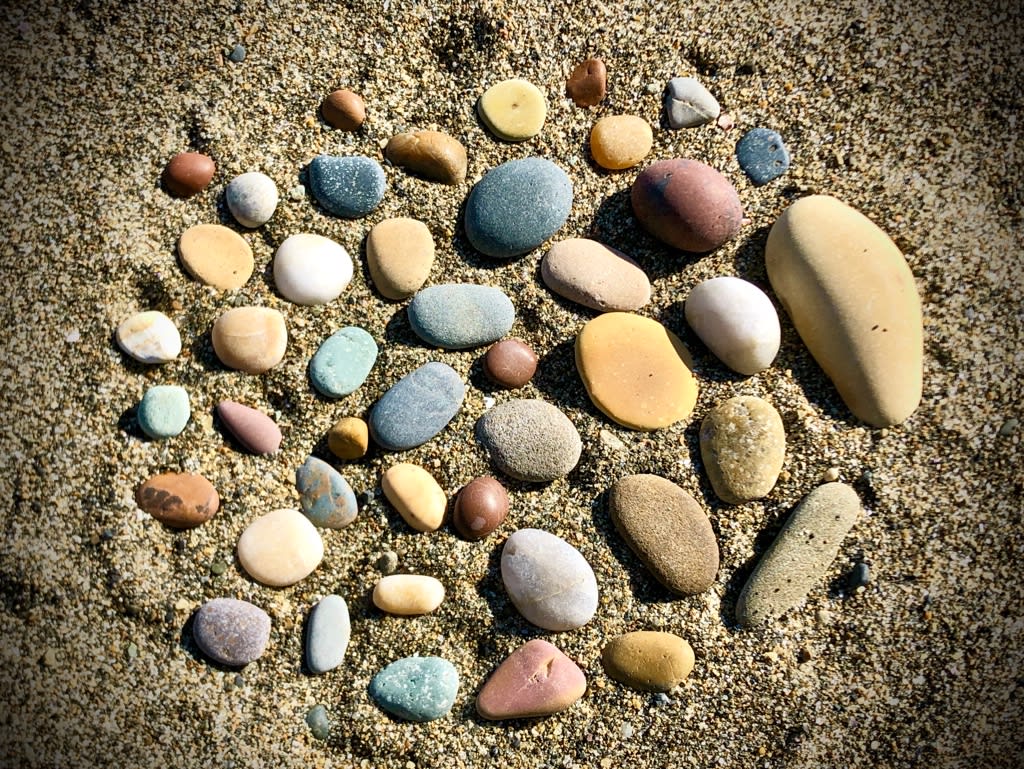 大洗海岸で石拾い ｙｎｗｃ的な日常