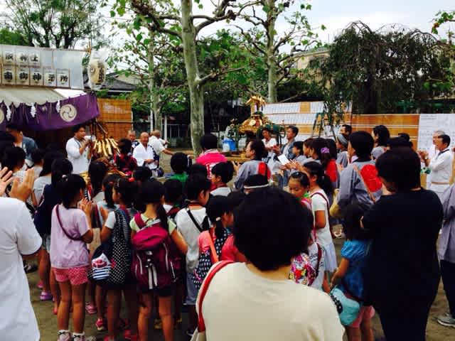香取神宮 祭礼 子ども神輿 - 八広二丁目南子ども会