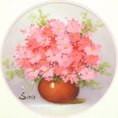 鄭秀京 八角花風水 ピンク 癒しの時間 鄭秀京 八角花風水 ピンク 癒しの時間