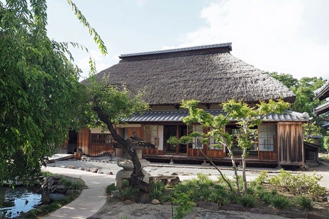 旧樋口家住宅03 旧樋口家住宅/萱葺きの主屋