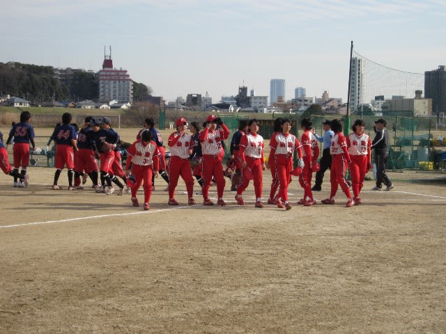 ２５年１月に行われた日体桜華高校との練習試合 No１ 柏陵高校ソフトボール部 応援ブログ