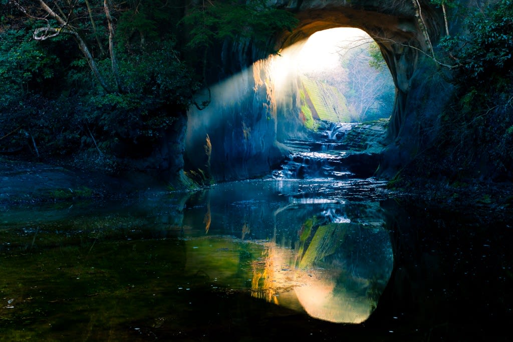 濃溝の滝の写真