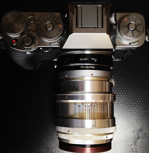 Arsenal (KIEV) 製 Jupiter-9 85mm f2 + X-T1 Graphite - 銘玉を 
