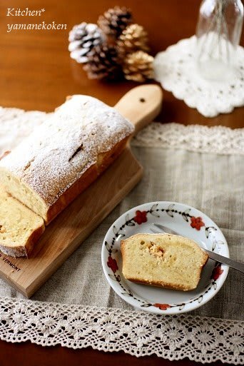柚子とホワイトチョコのパウンドケーキ ｋｉｔｃｈｅｎ 山猫軒
