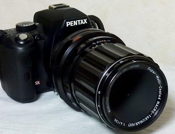 PENTAX smc MACRO-TAKMAR 6x7 135mm F4