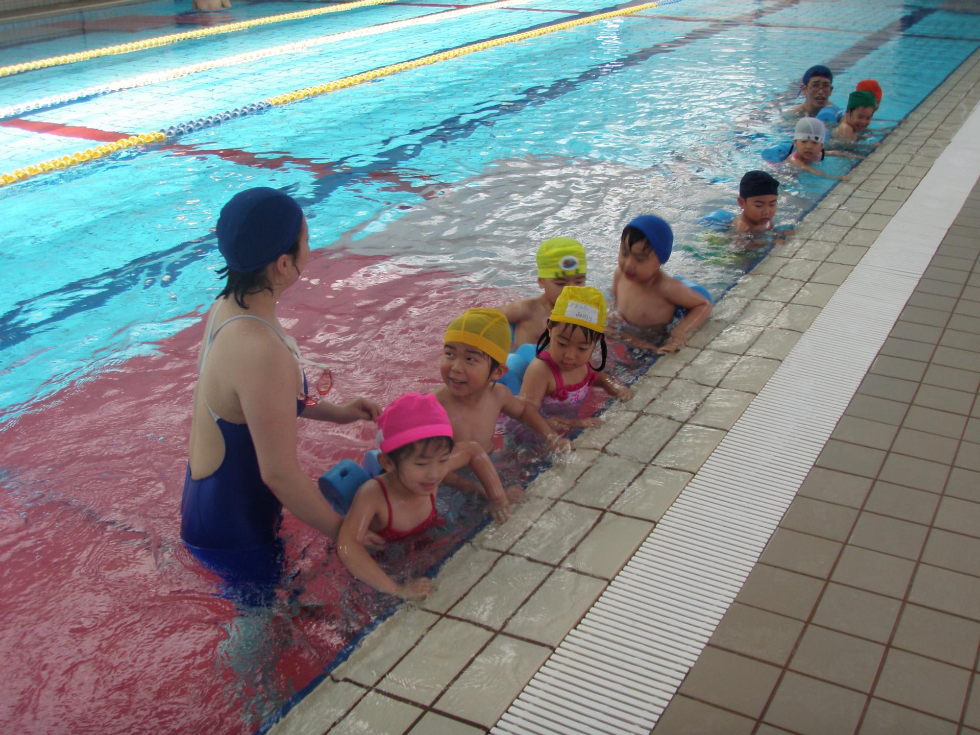 くるみ幼稚園 水泳教室 ５ Enjoyスイミング スポーツプラザace