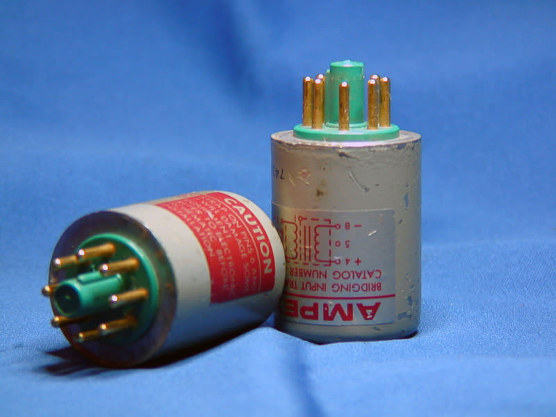 AMPEX 4580200-01 - Bridging Transformer - German Vintage Modules AMPEX 4580200-01 - Bridging Transformer - German Vintage Modules