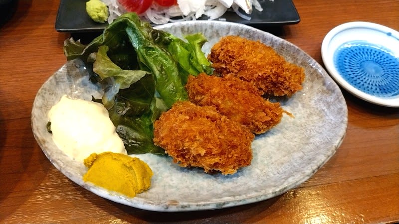 宝:カキフライ(3ケ)定食