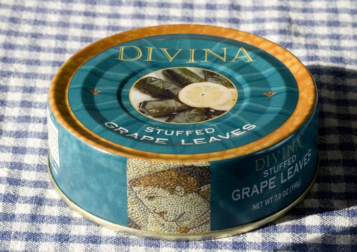 Divina ブドウの葉で巻いたライス 缶詰blog
