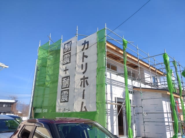 【夢叶う/カトリ分譲住宅】～上棟式編 ～ №２