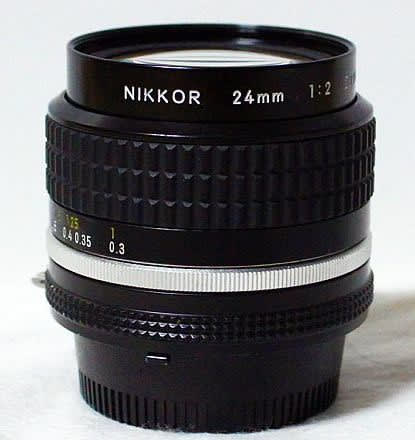 明るい広角レンズ AI Nikkor 24mm F2S - 迷レンズ探訪