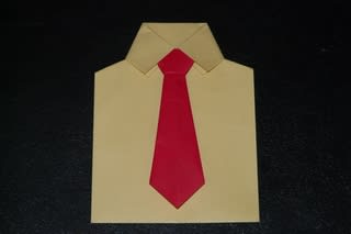 折り紙 ネクタイ えつこのマンマダイアリー