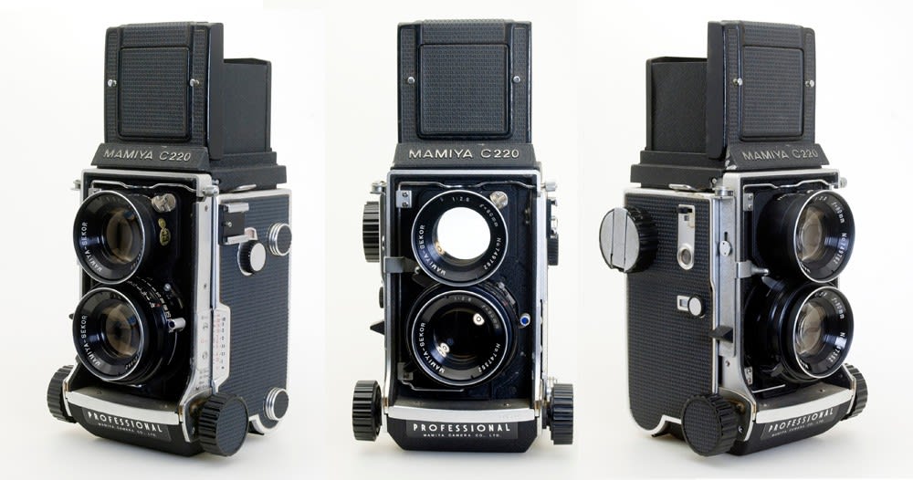 MAMIYA FLEX C220 PROFESSIONAL(120/220・二眼レフ) - ぽせい MAMIYA FLEX C220 PROFESSIONAL(120/220・二眼レフ) - ぽせい