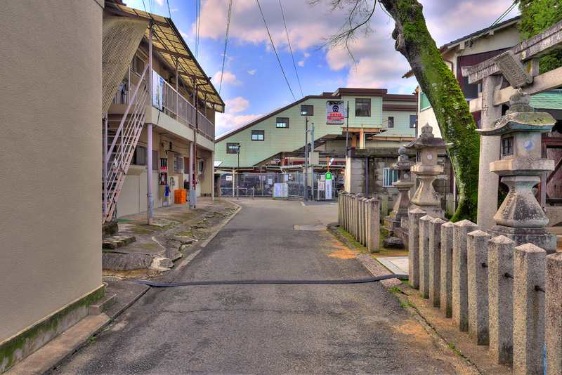 尺土駅駅前風景/奈良県葛城市尺土 美しい星 尺土駅駅前風景/奈良県葛城市尺土 美しい星