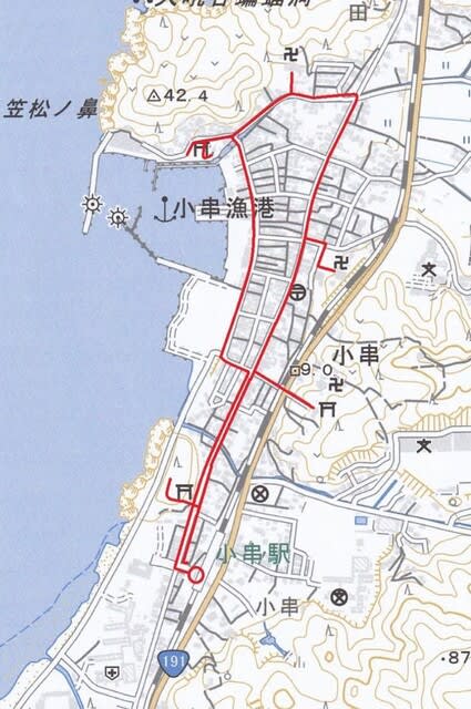 下関市豊浦町小串‥長州鉄道の終着駅だった地 - ぶら~と散歩 下関市豊浦町小串‥長州鉄道の終着駅だった地 - ぶら~と散歩