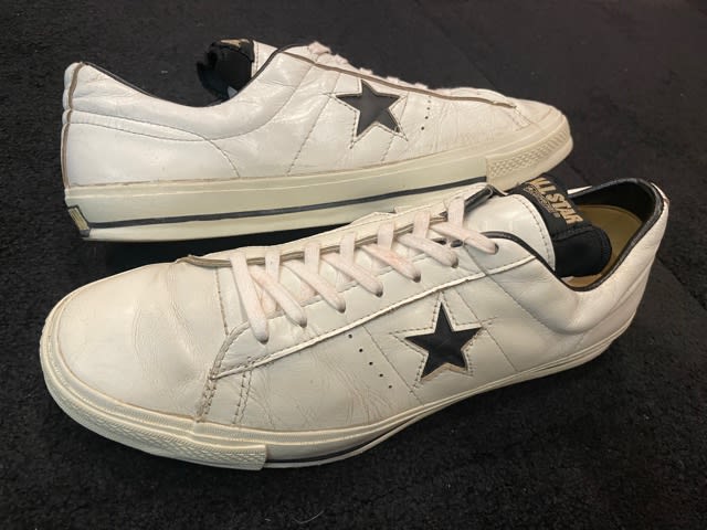 CONVERSE ONE STAR LEATHER USA 70's - SOMA SHIMOKITAZAWA VINTAGE SNEAKERS  SHOP