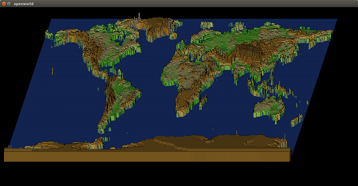 世界地図を作ってみる パーソナルブログメモリ