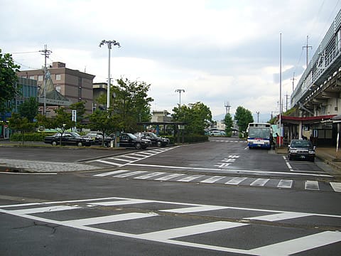 近江今津駅 駅は世界