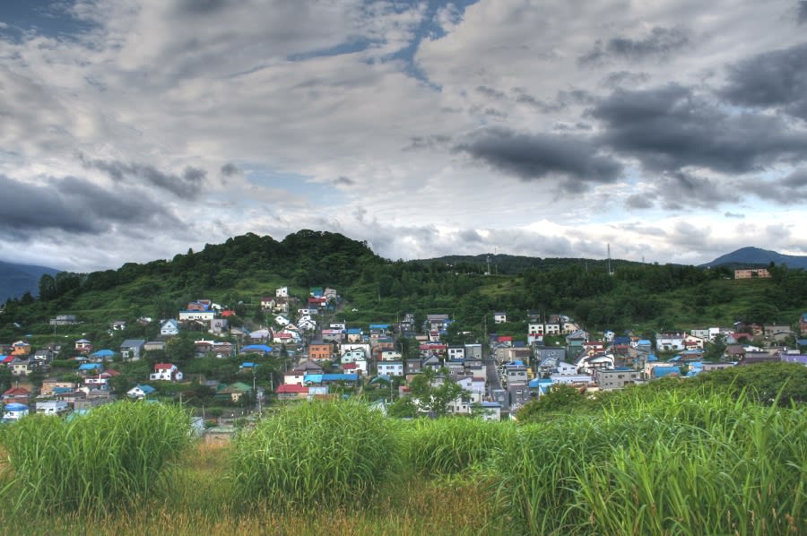 小樽の夏の空の日 ノスタルジックな丘は北海道 4 日々是好写真 毎日の写真生活日記と紀行メモリー