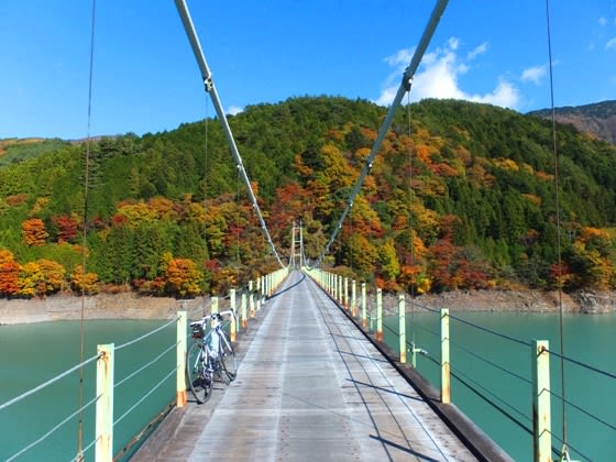 オクシズ紅葉ライド 井川湖 畑薙ダム アニキのちゃりバカ日誌 入門編