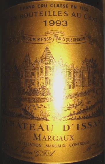 Chateau D'issan 1993 - 個人的ワインのブログ