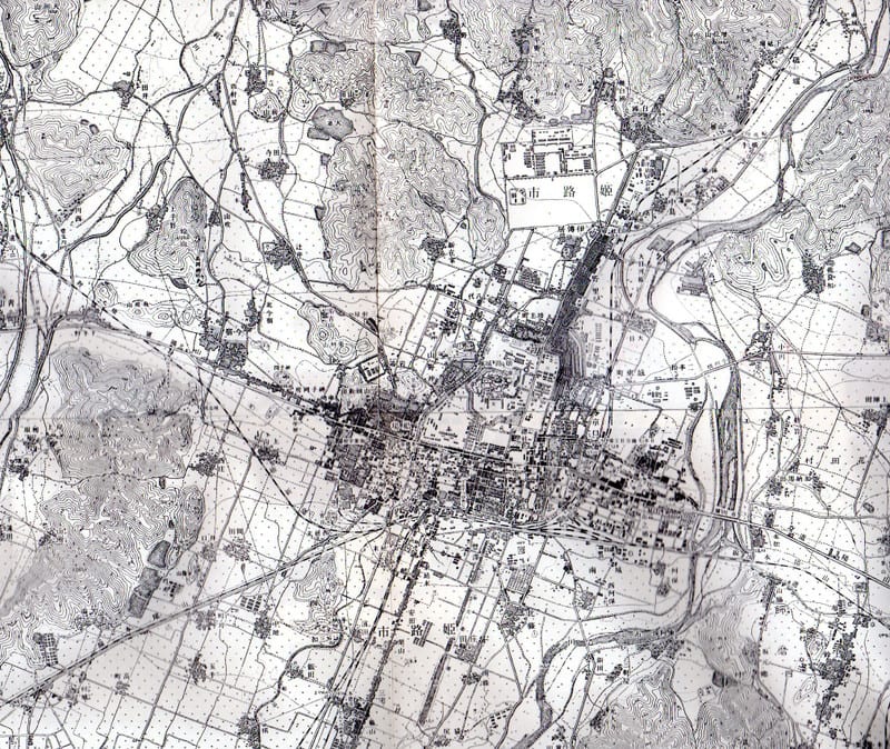 1－13 姫路市近傍地形図 昭和34年 - 新日本古地図学会