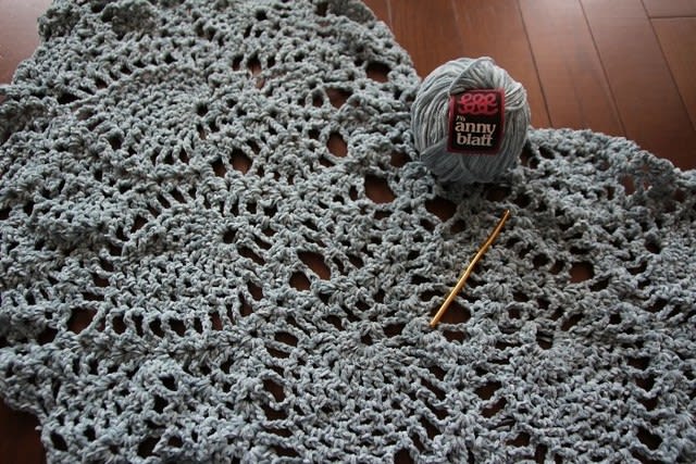 パイナップル編みのショール 手作りtime 編み物 散歩 花 手編み 手作り 猫 Flower Knittinng Cat パイナップル編みのショール 手作りtime 編み物 散歩 花 手編み 手作り 猫 Flower Knittinng Cat