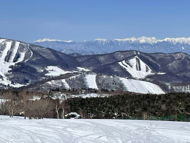菅平高原の春スキー
