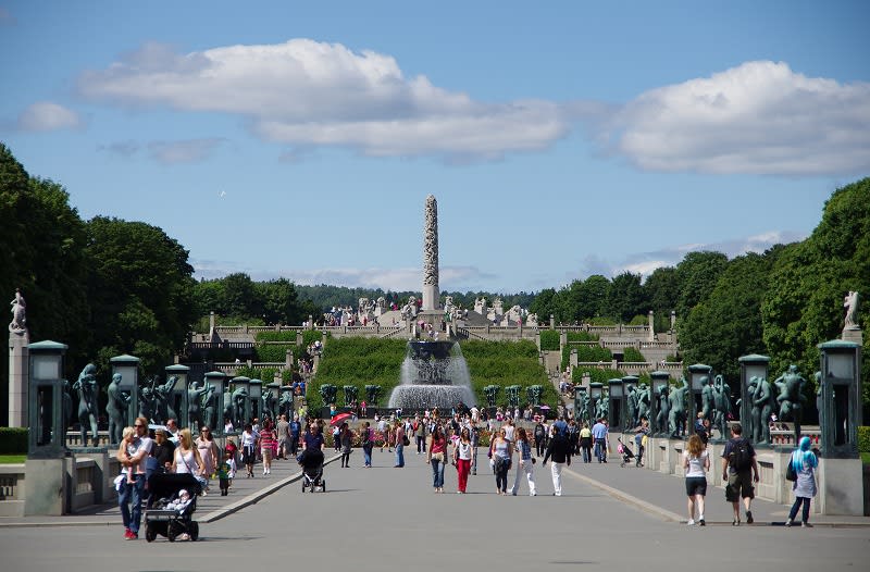 北欧の旅から 8 フログネル公園 めいすいの写真日記 北欧の旅から 8 フログネル公園 めいすいの写真日記