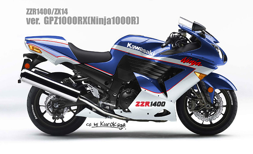 ZZR1400 カラーリング考察 ~原点回帰 - ZZR1400 PHANTOM Ninja 黒影 ZZR1400 カラーリング考察 ~原点回帰 - ZZR1400 PHANTOM Ninja 黒影