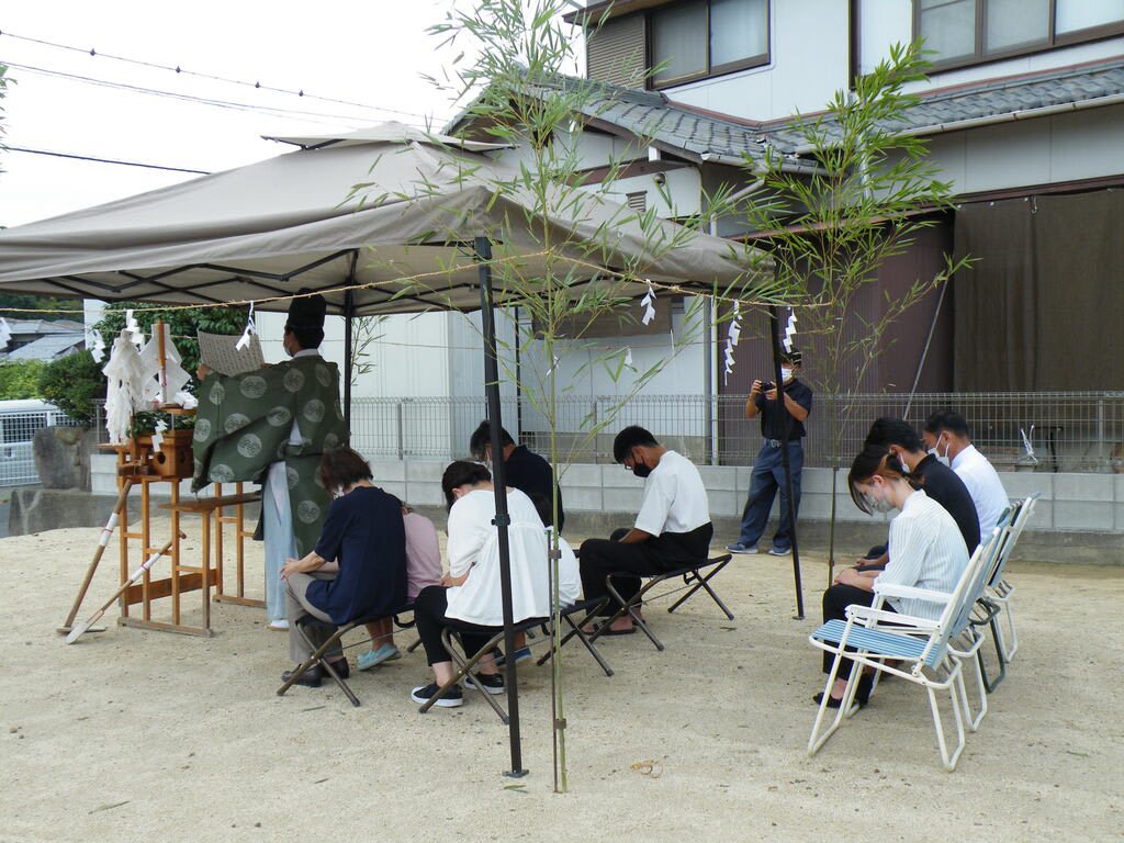 祝　高松市高松町地鎮祭