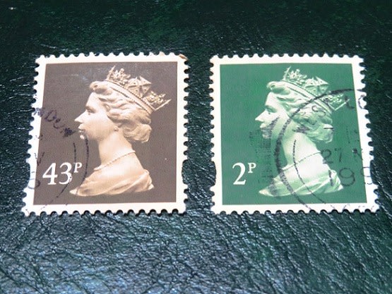 エリザベス女王他各種切手 13枚セットレア切手