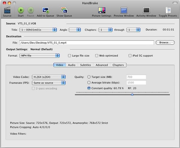 Mac Dvdリッピングフリーソフトhandbrake Macとmacx Dvd Ripper Mac Free Editionの対決 Mac の専門家