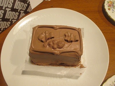 こんなサイズあったのね 赤坂トップスのチョコレートケーキ こもれびの日記