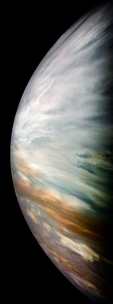 Nasaのジュノーが木星の水の秘密を更新する 猫と惑星系