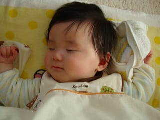 赤ちゃんの寝顔 独りよがり山ブログ