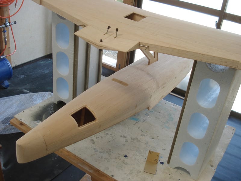 二式水戦フロート Kikicocoの道草jiのrc機製作雑記