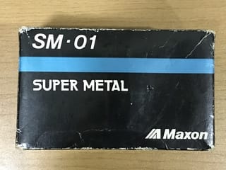 MAXON SM-01 Super Metal - ブログはじめました！