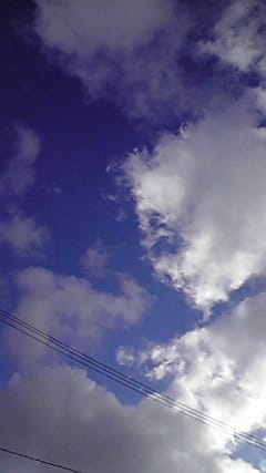 今の空