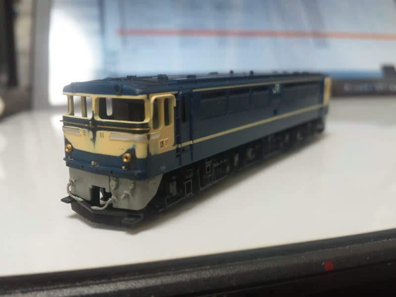 EF65 501加工品 EF65 501号機が入線しました。 TOMIX 7124 #トミックス