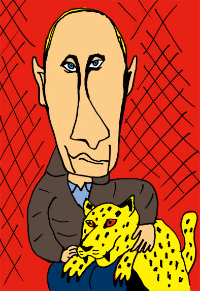 プーチン大統領 イラスト 似顔絵のmaeda Art Blog