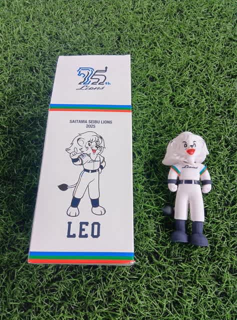 埼玉西武ライオンズ 来場者特典 レオフィギュア 9/6(土)『ライオンズ75周年シリーズ』は『レオフィギュア