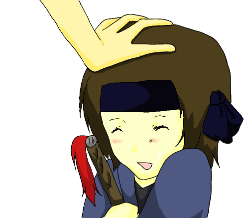 刀をもらって しかくいそら 刀をもらって しかくいそら