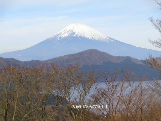 箱根大観山展望台に 相模の国の散策だより